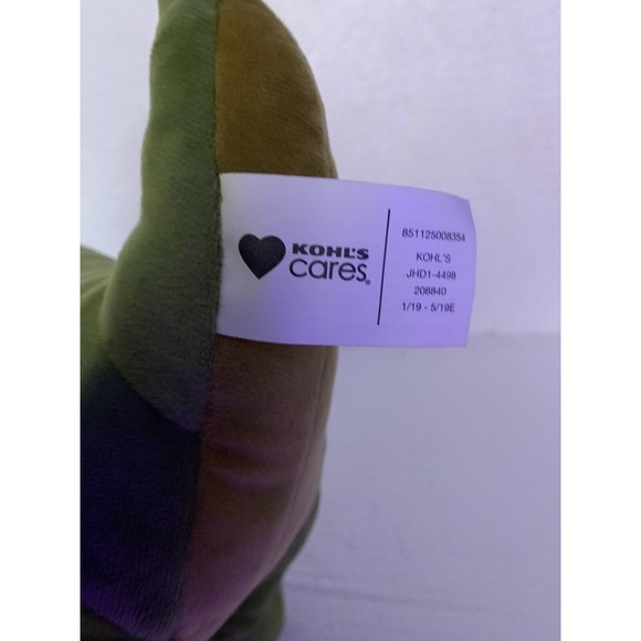 T Rex Dinosaur Plush Stuffed Animals Toy Kohl's Cares 10" Lot of 2- READ - Picture 14 of 15